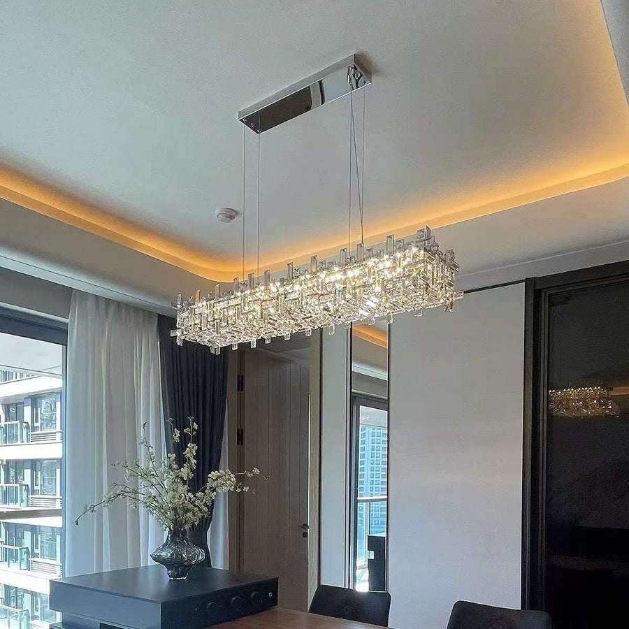 Candelabru Cristal NEXORA Regalis, 10xE14, 78X28cm, Inaltime Reglabila, Design Elegant Candelabre Cristal Default Title Alessandro Design