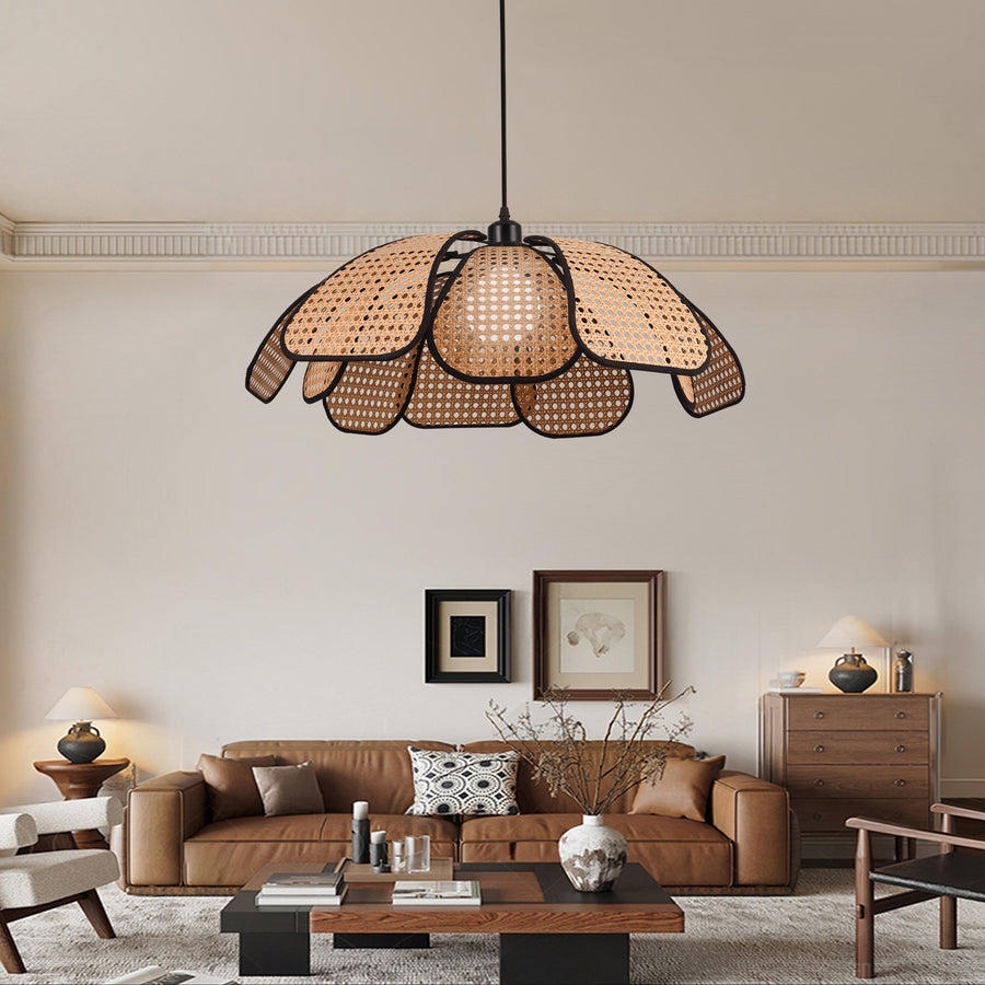 A vágy felfüggesztett Elias, 1x E27, fekete