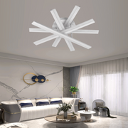 LED -csillár távirányítóval, 67W, hideg/forró/semleges fény, instabil, fehér