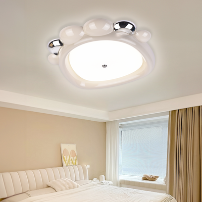 LED csillár 8057WH, 41W, fehér akril, fény 3000K/4000K/6000K
