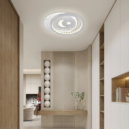 LED LED Peru 36W, 2 kör, hideg/forró/semleges fény, fekete