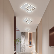 LED LED nyxora 36W, 3 négyzet, hideg/forró/semleges fény, fekete