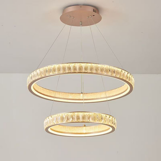Crystal Chandelier, Kensington Magno, 75W, arany, 3 elem, állítható magasság, meleg/hideg/semleges fény