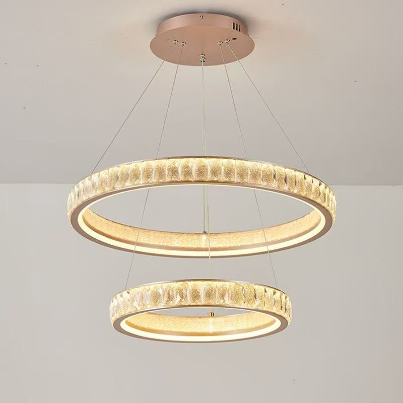 Crystal Chandelier, Kensington Magno, 75W, arany, 3 elem, állítható magasság, meleg/hideg/semleges fény