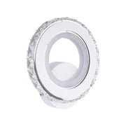 Vigyen fel LED Borandis 20W, fehér, króm, akril és kristály, hideg/forró/semleges fény