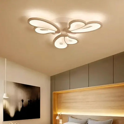 LED -vágy a Blossom távirányítóval, 43W, 3 szirm, hideg/forró/semleges fény, instabil, fehér