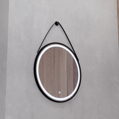 A tükör LED kerek 60 cm -es alapvető érintés
