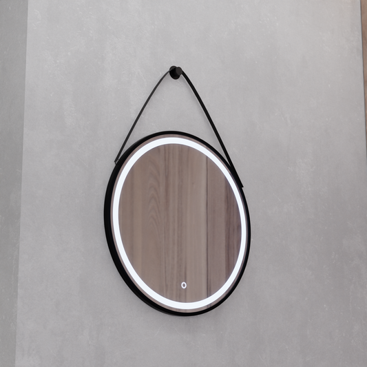 A tükör LED kerek 60 cm -es alapvető érintés