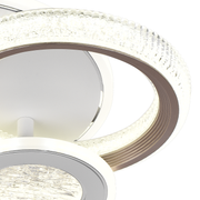 LED LED nyxora 36W, 3 kör, hideg/forró/semleges fény, fekete