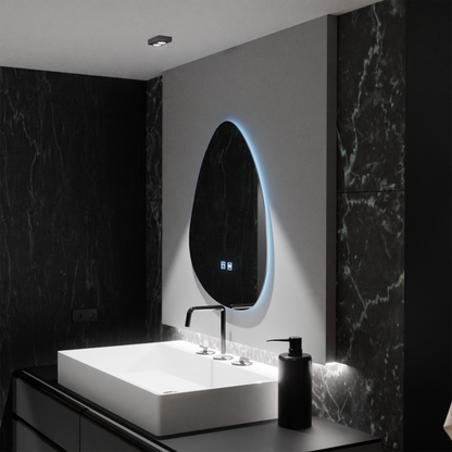 Organic LED tükör 80x60cm - Fluido Touch Deframame Dimable System