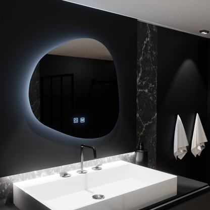 Organic LED Mirror 60x60cm - Duna Touch Deframame Dimable System