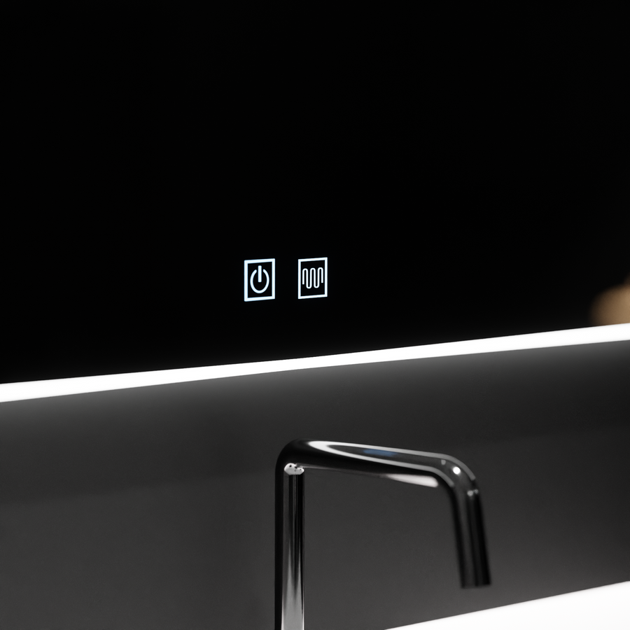 Mirror LED vagy 60x40cm, Nuvaa Touch, DiMabila