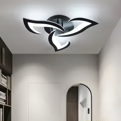 LED csillár LT660/3BK, 3 elem, 32 W, fény 3000/4000/6000K, fekete, állítható magasságú