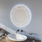 LED Touch Astrix 70x70 cm -es tükör
