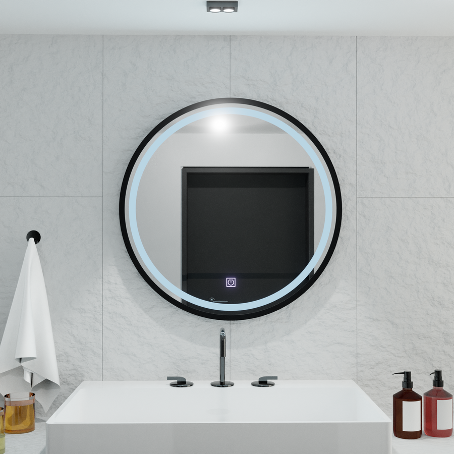 A Mirror LED forduló 80 cm -es piazza alapvető érintés