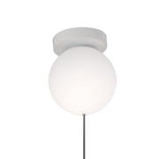 URSULETI LED-csillár Globe 18cm, Magasság 50cm, 1xE7, Függesztett
