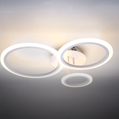 LED -csillár Betty 41W távirányítóval, 3 kör, hideg/forró/semleges fény, instabil, fehér