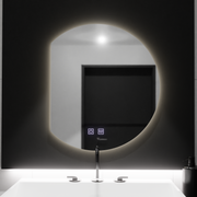 54x60 Semiluna LED -tükör, érintse meg az Arcana -t, leolvasztási rendszer, dimablable