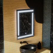 Giga LED tükör, 60x80cm, Touch, 6000K fény