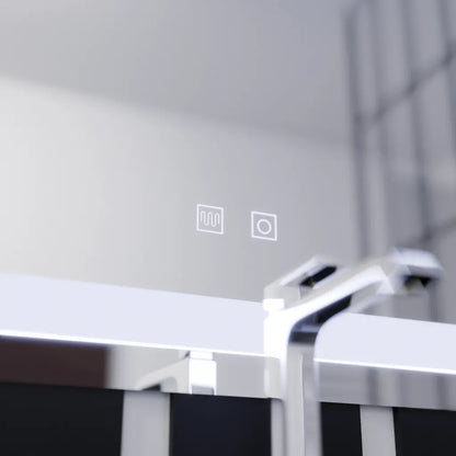 Mirror LED Touch Finater Systebration System 60x45cm