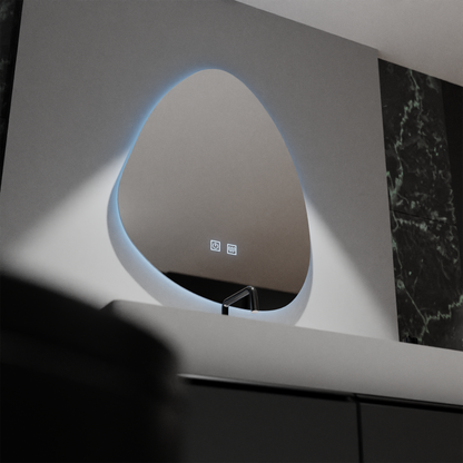 Organic LED tükör 80x60cm - Fluido Touch Deframame Dimable System