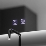 LED Mirror LED, 60x54, Soluna Touch, leolvasztási rendszer, Dimable