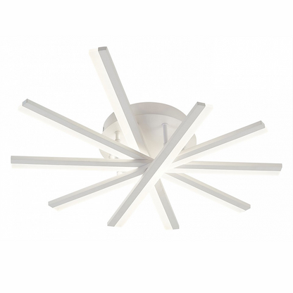 LED csillár ZOE távirányítóval, 67W, hideg/meleg/semleges fény, szabályozható, fehér