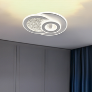 LED LED Kompacic 34W, 3 kör, hideg/forró/semleges fény, fehér