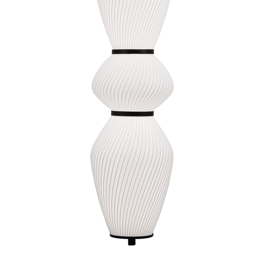 Függesztett LED-csillár távirányítóval 78W, LM510/5BK, állítható magasságú, meleg/hideg/semleges fény 3000K/4000K/6000K, fehér, fém