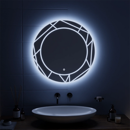 ASTRIX LED érintőtükör, 70cm, 6000K, szabályozható, páramentesítő rendszer