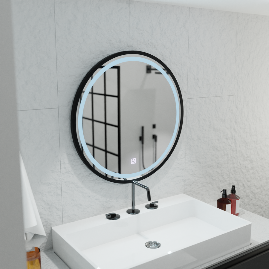A Mirror LED forduló 80 cm -es piazza alapvető érintés