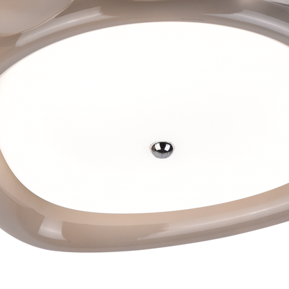 LED LED Sofia, 34W, zöld akril, hónap és csillag alak, 3000k/4000K/6000K