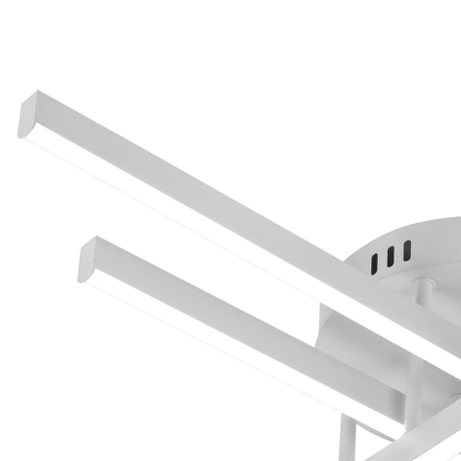 LED -csillár Gio távirányítóval, 43W, 4 elem, hideg/semleges fény/semleges, fehér, fehér