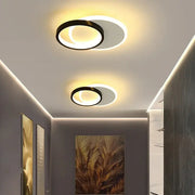 Vigyen fel 27W LED LED, 2 kör, hideg/forró/semleges fény, fekete -fehér