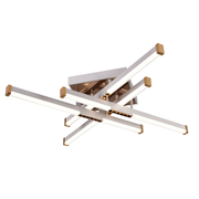 LED csillár távirányítóval LT178/4WH, 54W, 4 elem, hideg/meleg/semleges fény, szabályozható, fehér