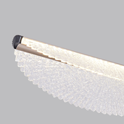 LED -csillár Tullio 35W távirányítóval, 6 szirm, hideg/forró/semleges fény, instabil, fekete