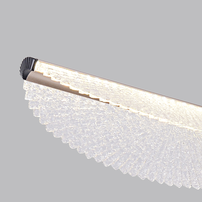 LED -csillár Tullio 35W távirányítóval, 6 szirm, hideg/forró/semleges fény, instabil, fekete