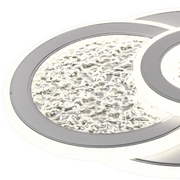 LED LED Kompacic 34W, 3 kör, hideg/forró/semleges fény, fehér