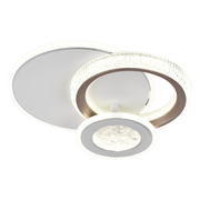 LED LED nyxora 36W, 3 kör, hideg/forró/semleges fény, fekete