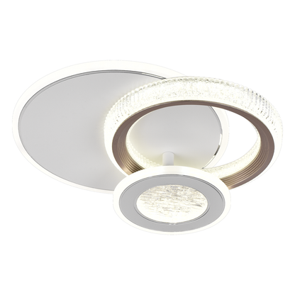 LED LED nyxora 36W, 3 kör, hideg/forró/semleges fény, fekete