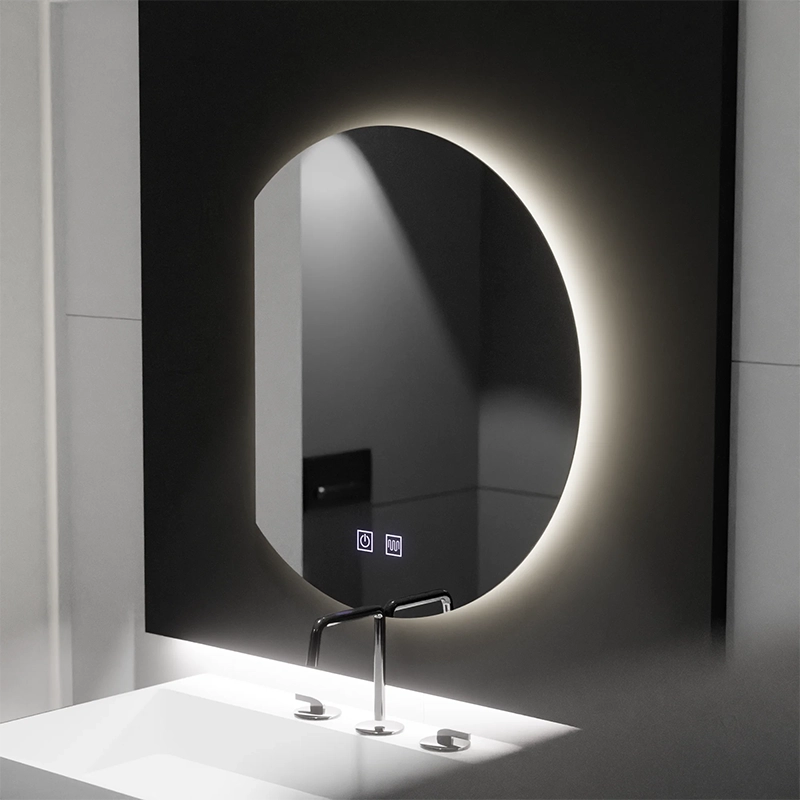 Semiluna LED tükör 54x60, Arcana Touch, Páramentesítő rendszer, Dimmelhető