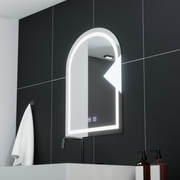 Arcata 60x80cm LED -tükör, Arco Touch, leolvasztási rendszer, dimálható