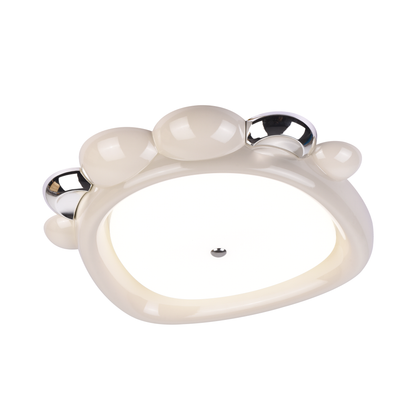 LED LED Sofia, 34W, zöld akril, hónap és csillag alak, 3000k/4000K/6000K