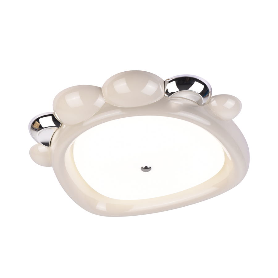 LED LED Sofia, 34W, zöld akril, hónap és csillag alak, 3000k/4000K/6000K