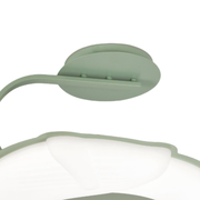 LED csillár 8058GN, 60W, zöld akril, fény 3000K/4000K/6000K