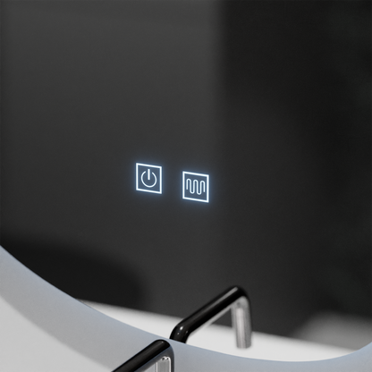 Organic LED tükör 80x60cm - Fluido Touch Deframame Dimable System