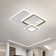 LED LED nyxora 36W, 3 négyzet, hideg/forró/semleges fény, fekete