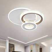 LED LED nyxora 36W, 3 kör, hideg/forró/semleges fény, fekete