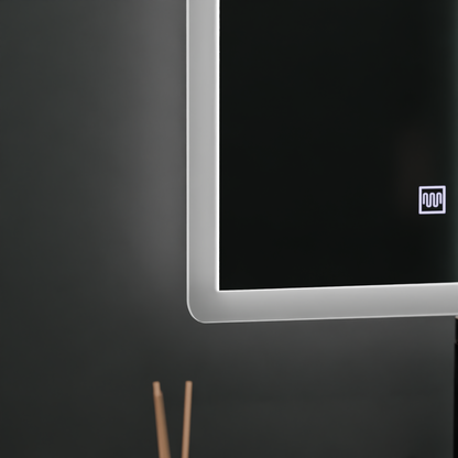 Mirror LED Touch Alecsidra -szigorú rendszer 45x60cm