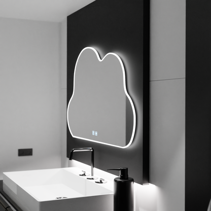 Mirror LED vagy 60x40cm, Nuvaa Touch, DiMabila